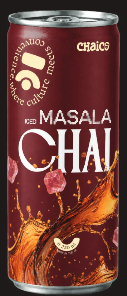 Concept can of ChaiCo Iced Masala Chai
