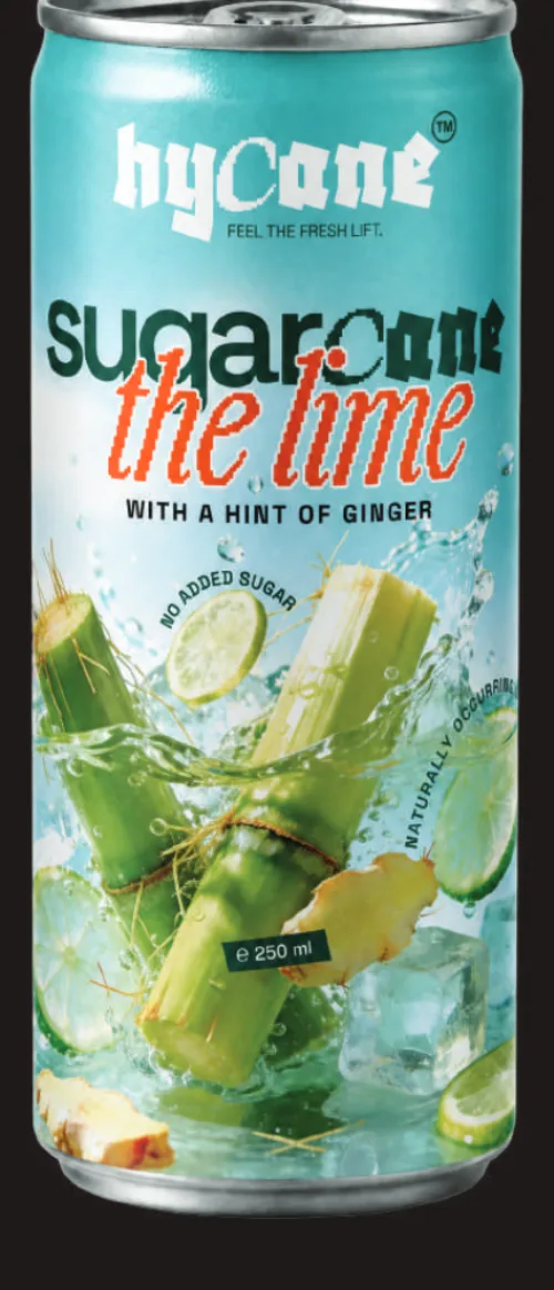 Can of hyCane Sugarcane Lime and Ginger